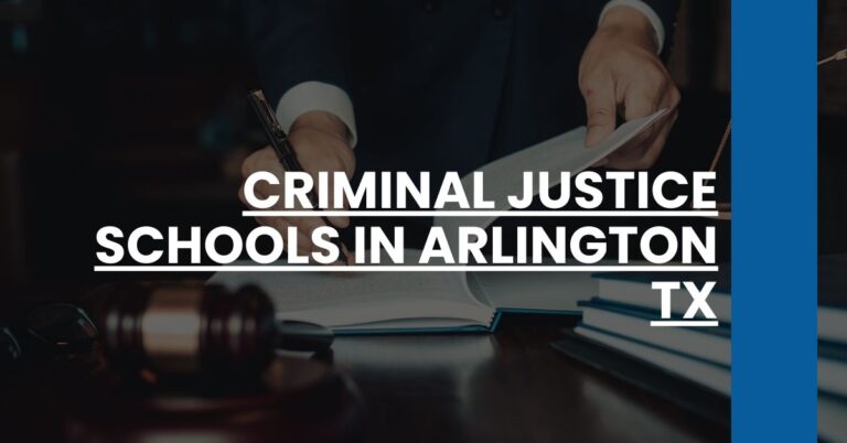 Criminal Justice Schools in Arlington TX Feature Image