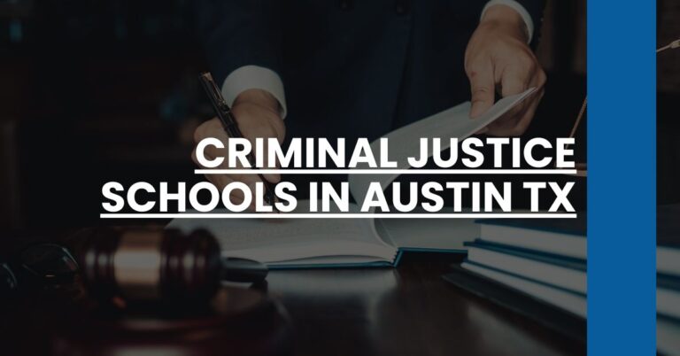 Criminal Justice Schools in Austin TX Feature Image