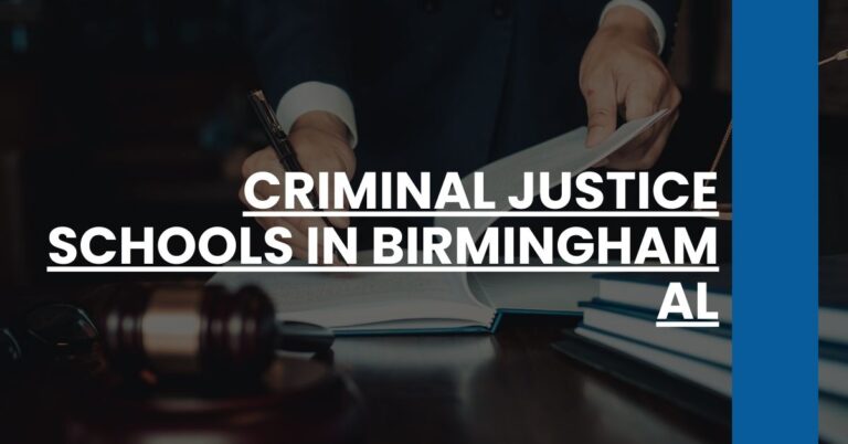 Criminal Justice Schools in Birmingham AL Feature Image