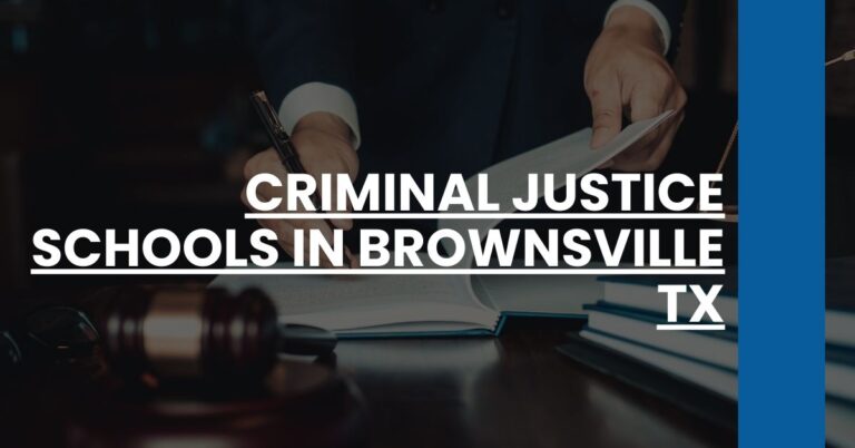 Criminal Justice Schools in Brownsville TX Feature Image