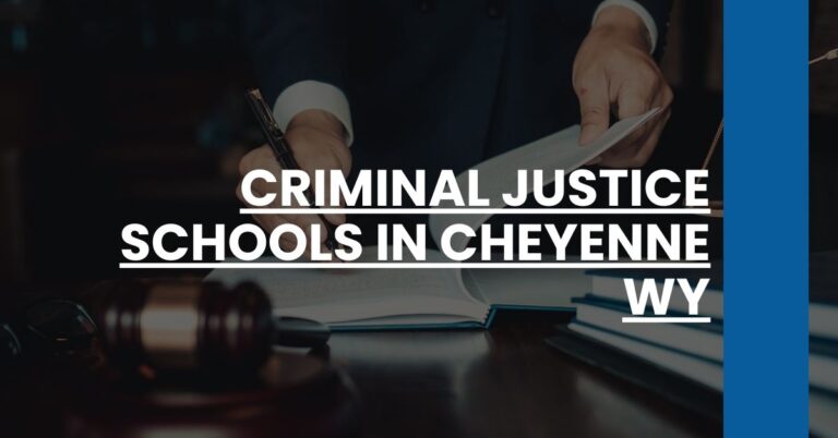 Criminal Justice Schools in Cheyenne WY Feature Image