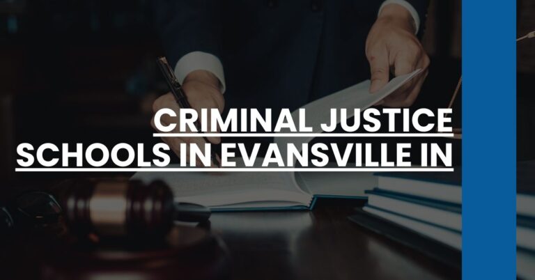 Criminal Justice Schools in Evansville IN Feature Image