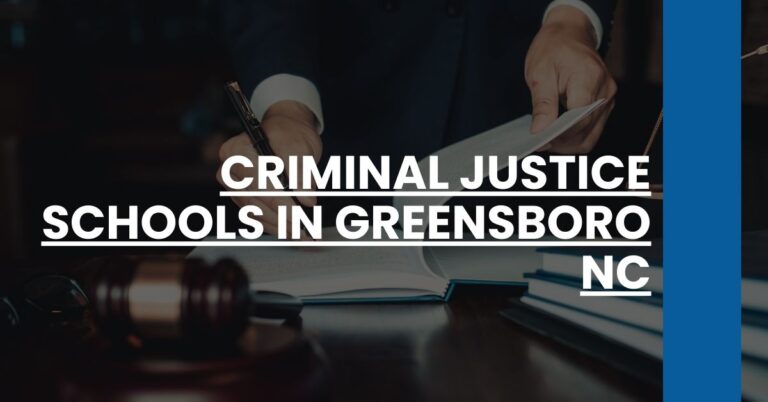 Criminal Justice Schools in Greensboro NC Feature Image