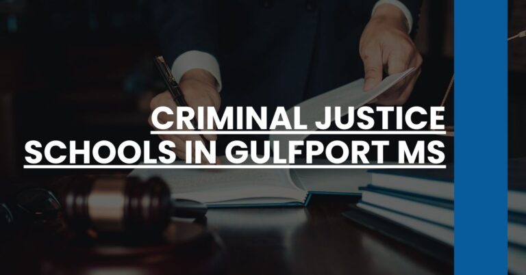 Criminal Justice Schools in Gulfport MS Feature Image