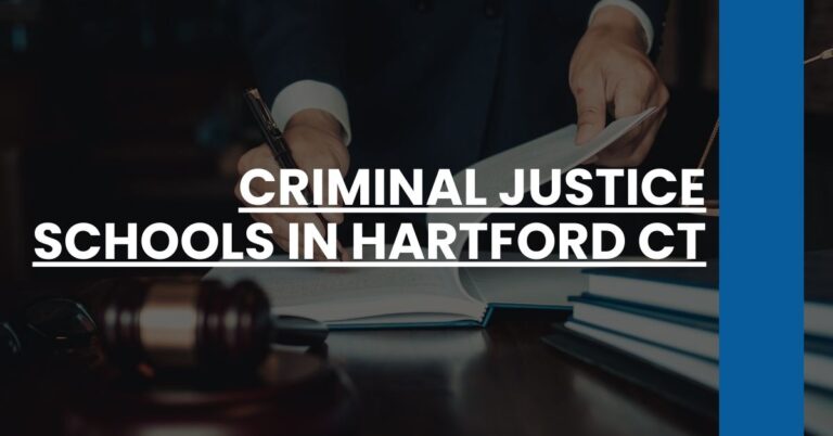 Criminal Justice Schools in Hartford CT Feature Image