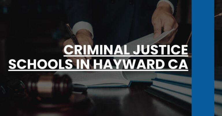 Criminal Justice Schools in Hayward CA Feature Image