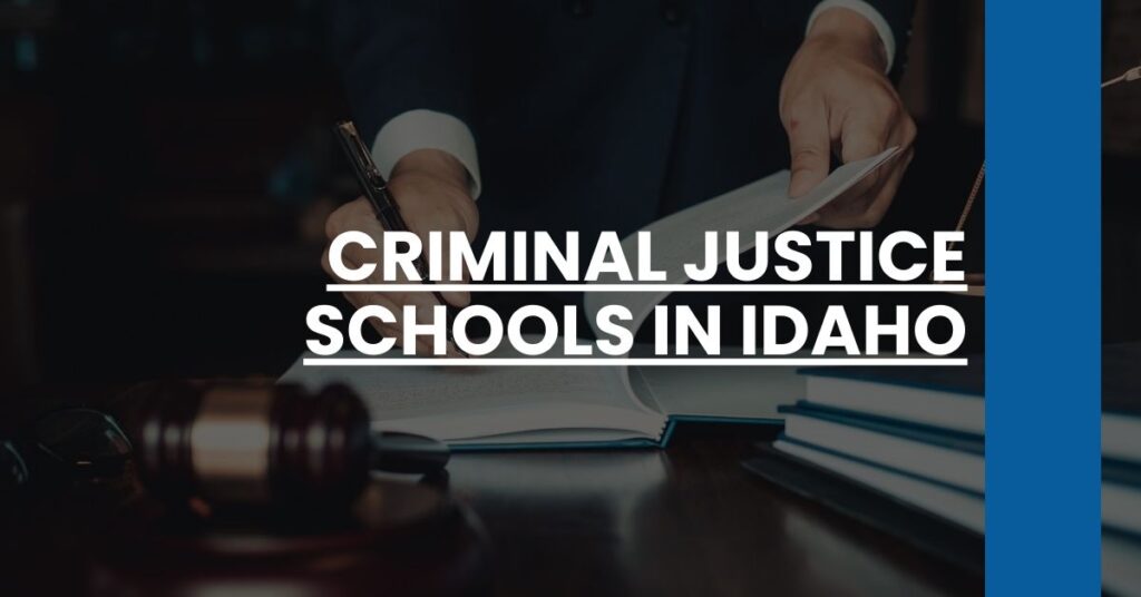 Criminal Justice Schools in Idaho Feature Image