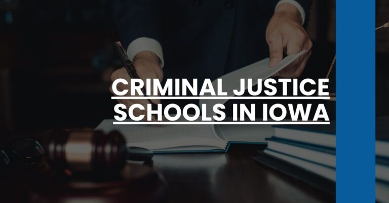 Criminal Justice Schools in Iowa Feature Image