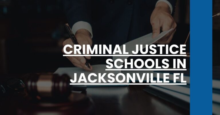 Criminal Justice Schools in Jacksonville FL Feature Image