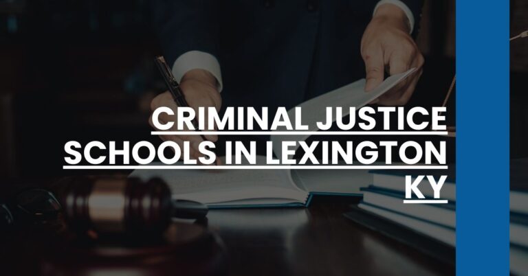 Criminal Justice Schools in Lexington KY Feature Image