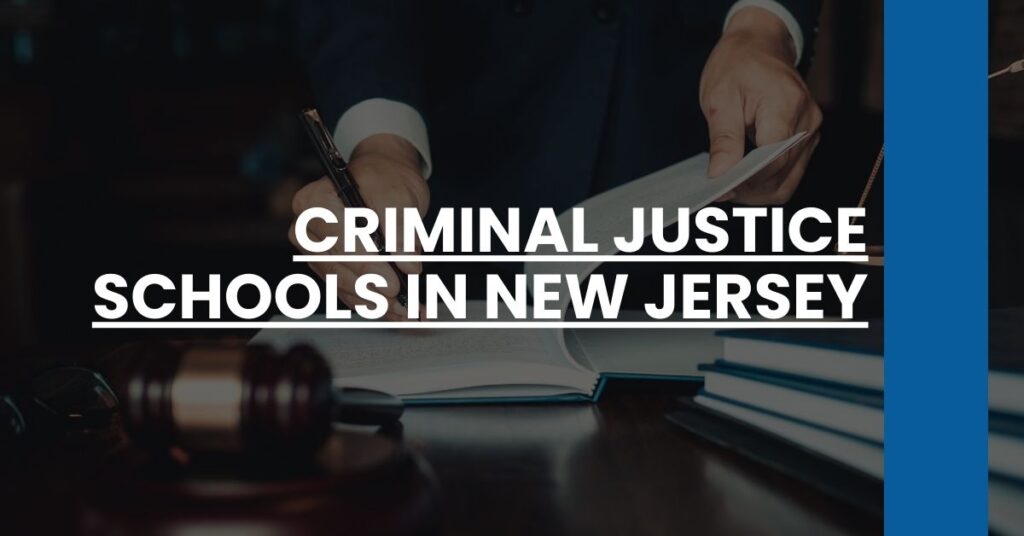 Criminal Justice Schools in New Jersey Feature Image