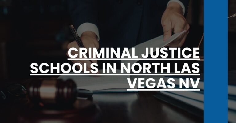 Criminal Justice Schools in North Las Vegas NV Feature Image