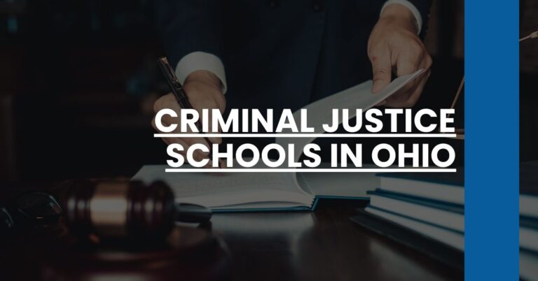 Criminal Justice Schools in Ohio Feature Image