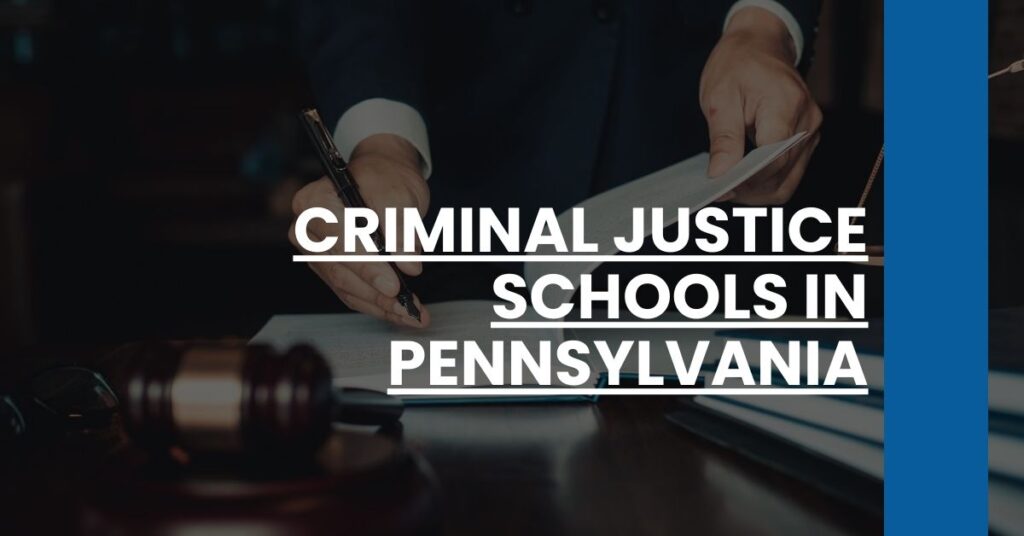 Criminal Justice Schools in Pennsylvania Feature Image