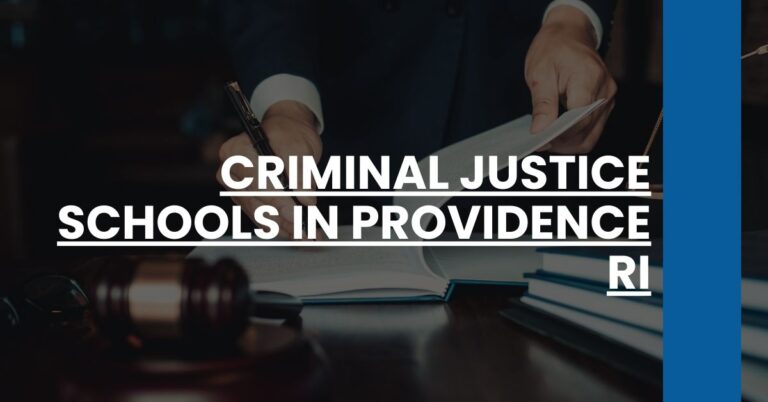 Criminal Justice Schools in Providence RI Feature Image