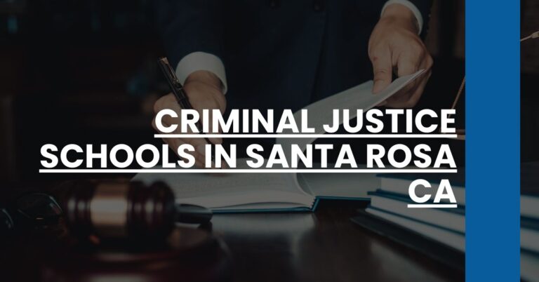 Criminal Justice Schools in Santa Rosa CA Feature Image