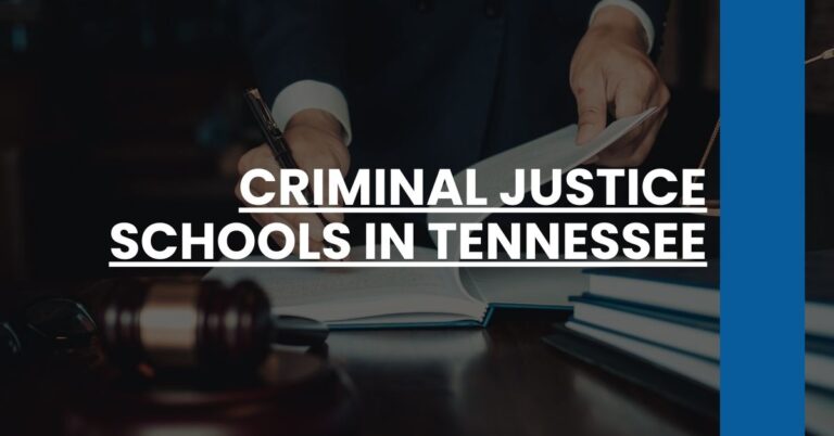 Criminal Justice Schools in Tennessee Feature Image