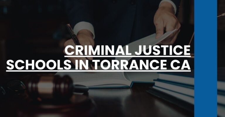 Criminal Justice Schools in Torrance CA Feature Image