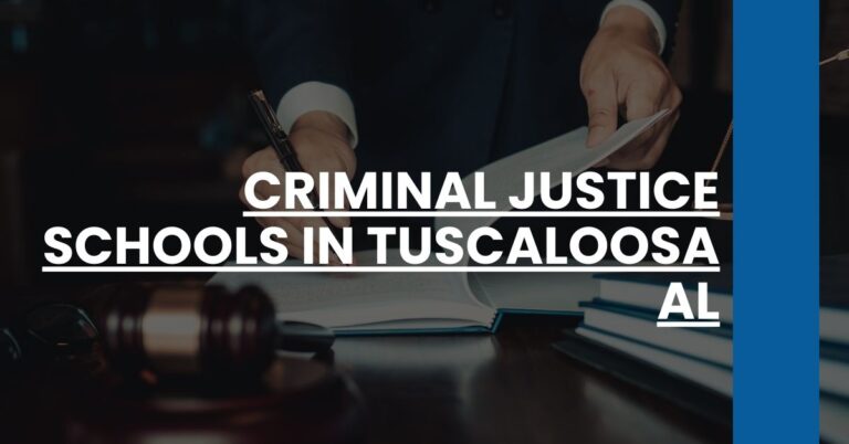 Criminal Justice Schools in Tuscaloosa AL Feature Image