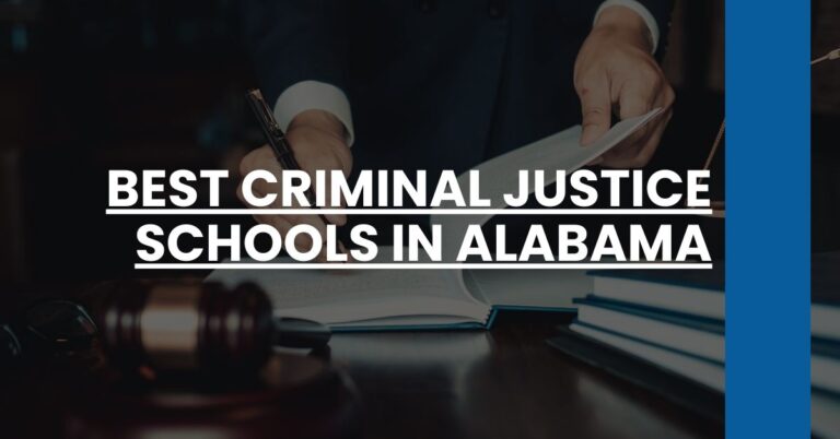 Best Criminal Justice Schools In Alabama Feature Image