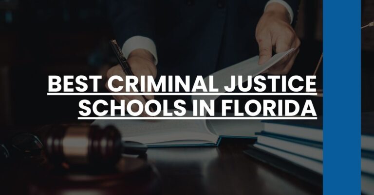 Best Criminal Justice Schools In Florida Feature Image