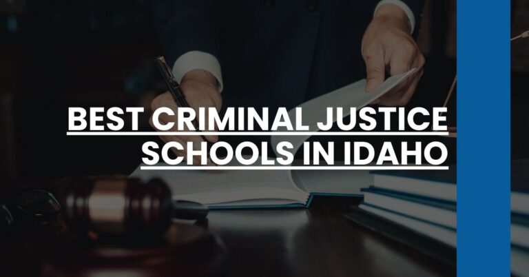 Best Criminal Justice Schools In Idaho Feature Image