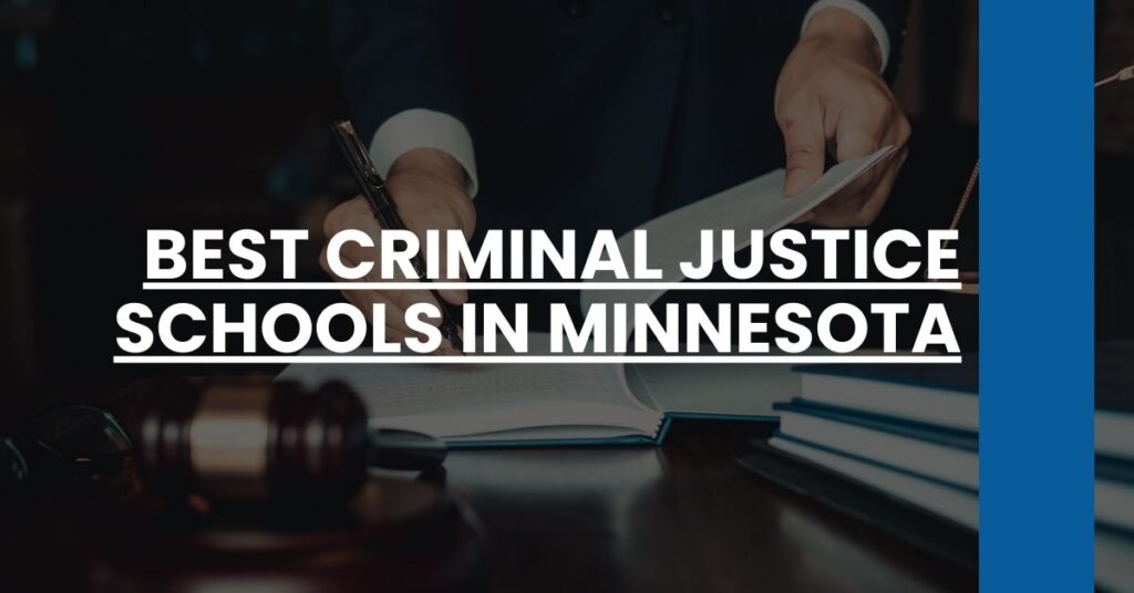 Best Criminal Justice Schools In Minnesota Feature Image