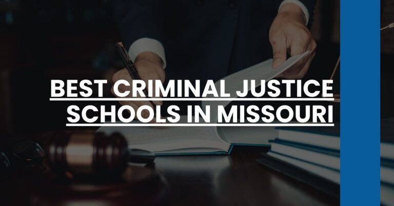 Best Criminal Justice Schools In Missouri Feature Image