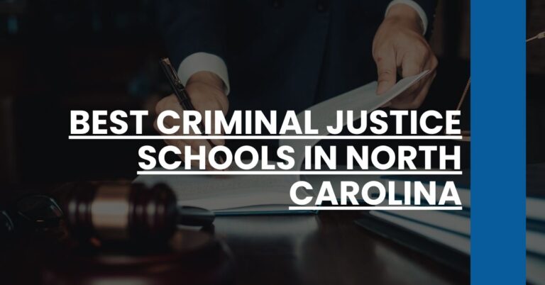 Best Criminal Justice Schools In North Carolina Feature Image