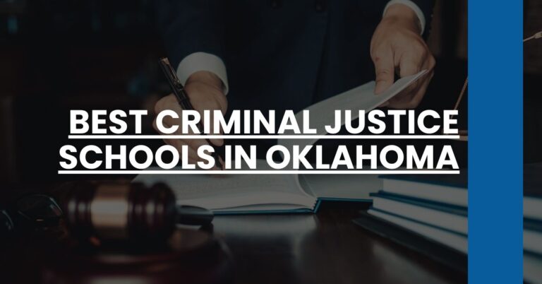 Best Criminal Justice Schools In Oklahoma Feature Image