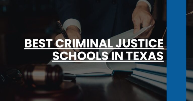 Best Criminal Justice Schools In Texas Feature Image