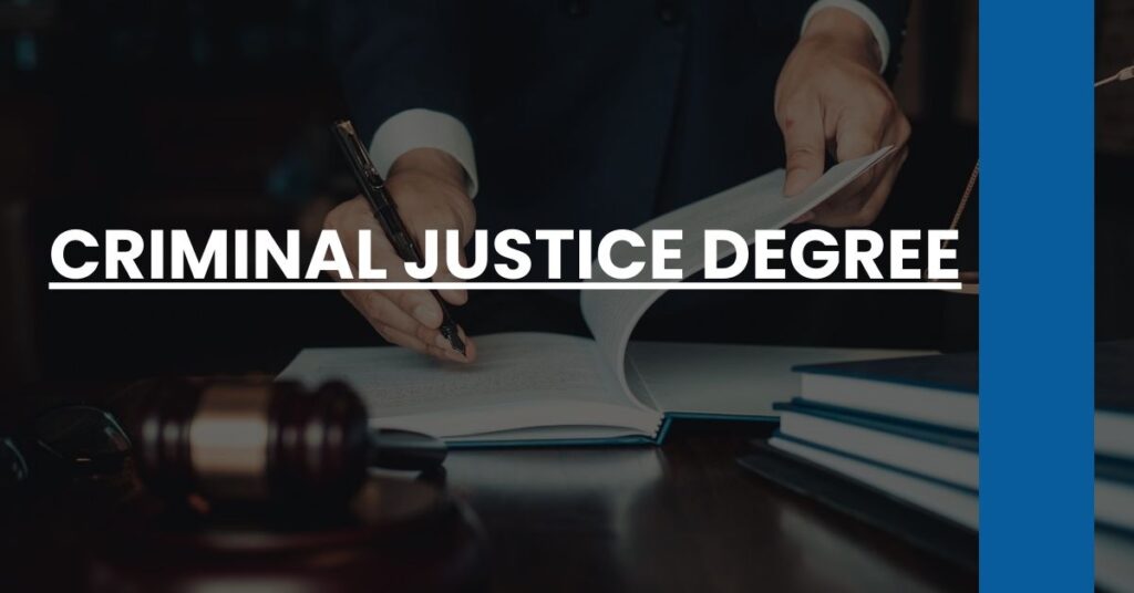 Criminal Justice Degree Feature Image