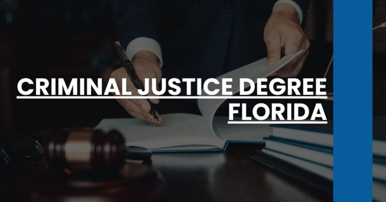 Criminal Justice Degree Florida Feature Image