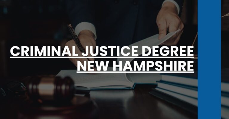 Criminal Justice Degree New Hampshire Feature Image